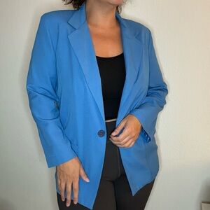 Vintage Sag Harbor Blue Blazer Size 12
